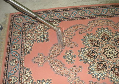 risultato dopo la pulizia del tappeto eseguita da Pulicasa